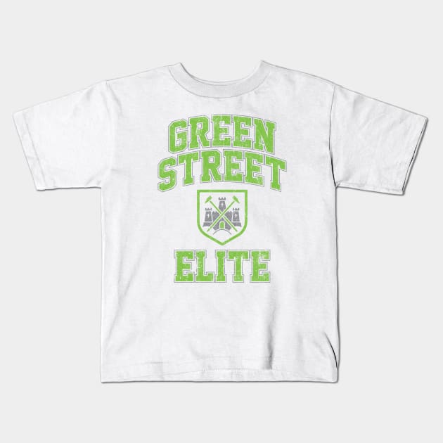 Green Street Elite (Variant) Green Street Hooligans Kids T-Shirt by huckblade